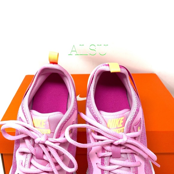 🌸Sale🌸 Nike Flex Trainer 9 Pink Rise Canvas Women Sneaker Size 7.5 AQ7491 600 - Picture 5 of 10